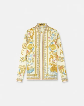 Camisa de seda Barocco Silk