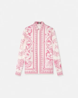Camisa de seda Barocco Silk