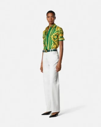 Camisa de seda Barocco Silk Camisa de seda Barocco Silk
