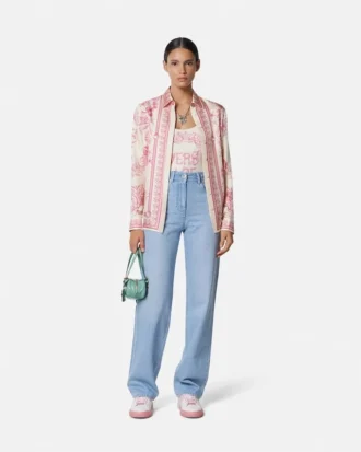 Camisa de seda Barocco Silk