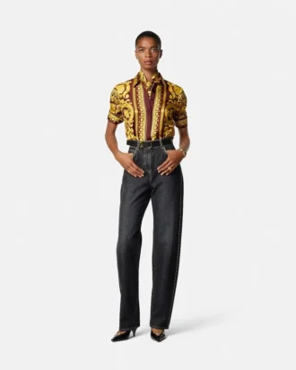 Camisa de seda Barocco Silk Camisa de seda Barocco Silk