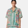 Camisa de seda Barocco Silk Camisa de seda Barocco Silk