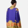 Camisa de seda Barocco Silk Cheetah