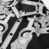Camisa de seda con estampado barroco arquitectónico
