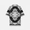 Camisa de seda con estampado barroco arquitectónico