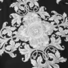 Camisa de seda con estampado barroco arquitectónico