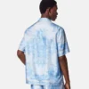 Camisa de seda con estampado barroco arquitectónico