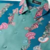 Camisa de seda Coral Theatre Camisa de seda Coral Theatre