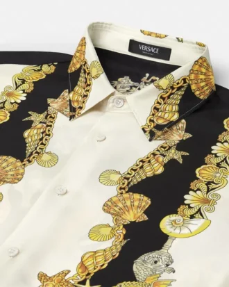 Camisa de seda Coral Theatre Camisa de seda Coral Theatre