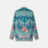 Camisa de seda Coral Theatre Camisa de seda Coral Theatre
