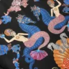 Camisa de seda Coral Theatre