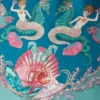 Camisa de seda Coral Theatre