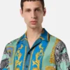 Camisa de seda Versace Safari Camisa de seda Versace Safari