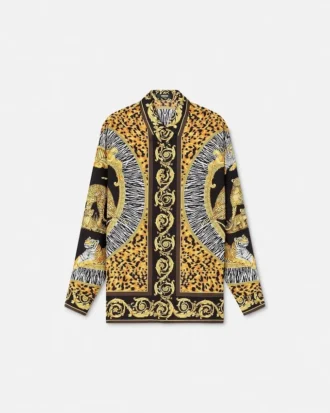 Camisa de seda Wild Cats