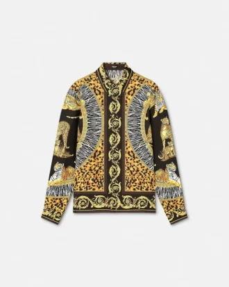 Camisa de seda Wild Cats