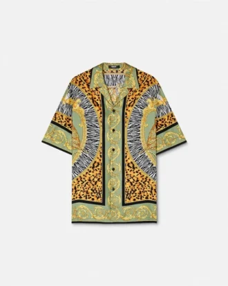 Camisa de seda Wild Cats