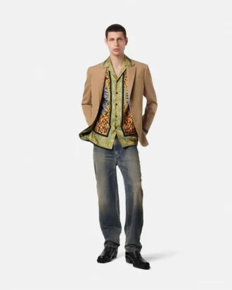 Camisa de seda Wild Cats