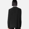 Camisa entallada de crepé de seda cristalina Camisa entallada de crepé de seda cristalina
