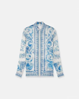 Camisa entallada Underwater Barocco Crépe Camisa entallada Underwater Barocco Crépe