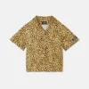Camisa estampada de cady para niño