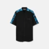 Camisa estampada de popelín de algodón