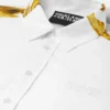 Camisa estampada de popelín de algodón