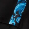 Camisa estampada de popelín de algodón