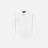 Camisa infantil de popelín de algodón jacquard Camisa infantil de popelín de algodón jacquard