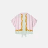 Camisa infantil de seda a rayas Barocco