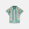 Camisa infantil de seda Barocco Silk Camisa infantil de seda Barocco Silk