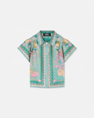 Camisa infantil de seda Barocco Silk