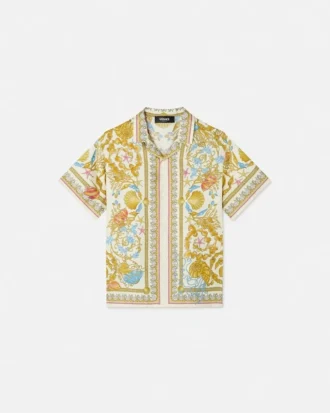 Camisa infantil de seda Barocco Silk