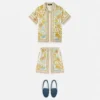 Camisa infantil de seda Barocco Silk Camisa infantil de seda Barocco Silk