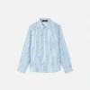 Camisa infantil Pinstripe Pin Camisa infantil Pinstripe Pin