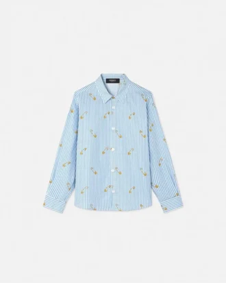 Camisa infantil Pinstripe Pin