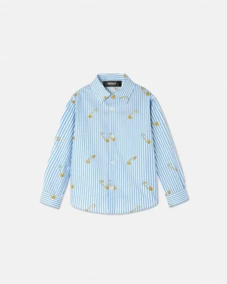 Camisa infantil Pinstripe Pin