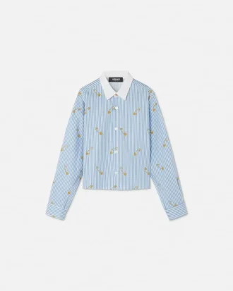 Camisa infantil Pinstripe Pin