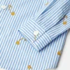 Camisa infantil Pinstripe Pin Camisa infantil Pinstripe Pin