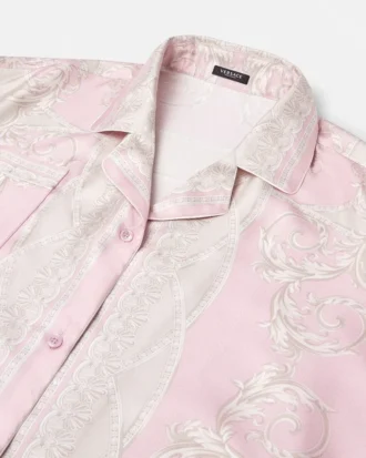 Camisa oversize de seda La Coupe des Dieux