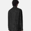 Camisa regular de mezcla de seda jacquard Camisa regular de mezcla de seda jacquard