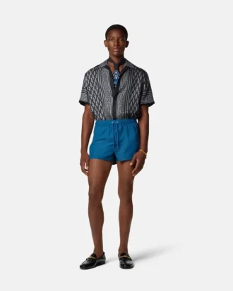 camisa slim de sarga de seda estampada 2 2 330x413 - Camisa slim de sarga de seda estampada