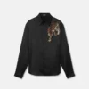 Camisa Versace Leopard con cristales Camisa Versace Leopard con cristales
