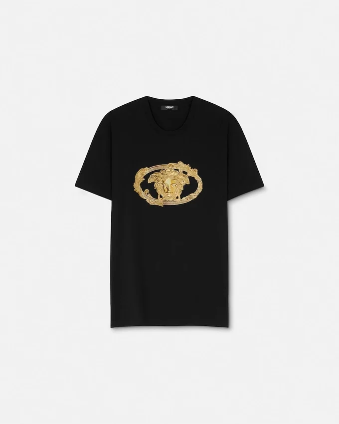 Camiseta Buckle Crest bordada Camiseta Buckle Crest bordada