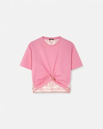 Camiseta corta con imperdible Underwater Barocco