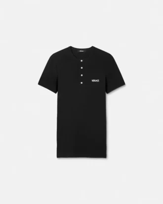 Camiseta de algodón acanalado