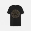 Camiseta de jersey de algodón adornada