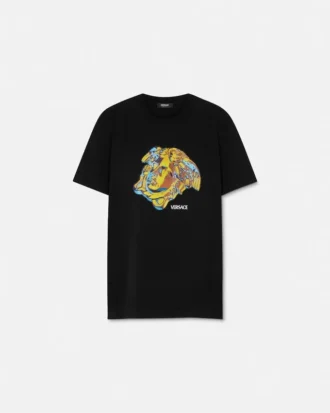 Camiseta de jersey de algodón adornada