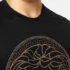Camiseta de jersey de algodón adornada
