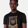 Camiseta de jersey de algodón adornada