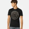Camiseta de jersey de algodón adornada